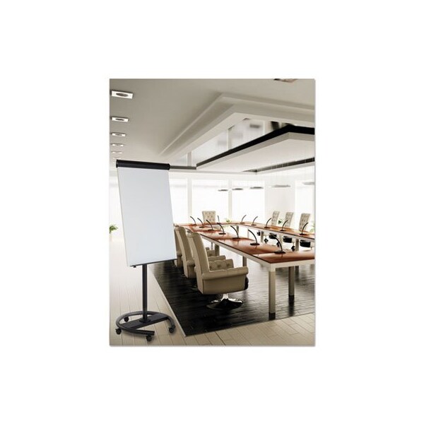 Bi-Silque Dry Erase Board Easel, 27.5in, Aluminum Frame, White EA4806156 - main